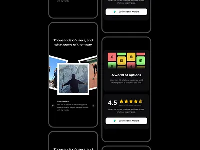 Testimonials and more clean design figma landing page testi testimonials trust ui ux web website