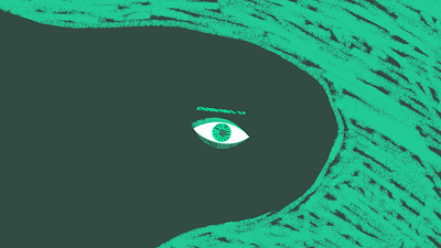 Something happing. charcoal eye good graphic graphic design green illustration illustrations monochromatic