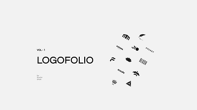 Logofolio | Vol - 1 | Ruchir Shah black and white branding classic logo graphic design iconic logo illustration inspiration logo logo design logobook logoconcept logofolio logotype minimal logo modern logo portfolio showcase timeless logo visual identity wordmark