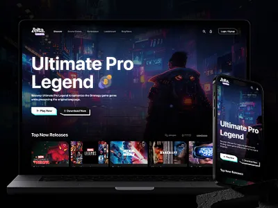 Revolutionary Crypto Gaming Platform Design Case Study blockchaintechnology branding case study creative design cryptogaming game design graphic design hardenrahul mockup uiux design