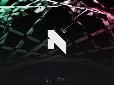 Updated Letter N Logo bold branding design identity initial letter n modern monogram simple strong