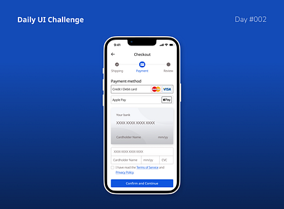 Daily UI Challenge #002 checkout credit card credit card checkout daily ui payment secutity ui uiux ux