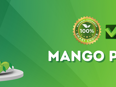 MANGO PANNA BANNER DESIGN 3d animation branding design graphic design illustration logo motion graphics ui vector