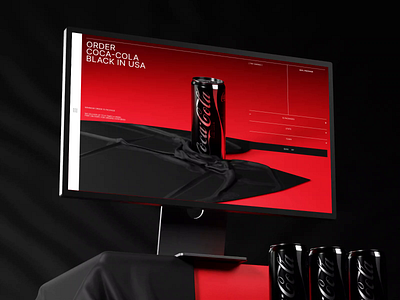 Coca Cola Dark Concept cocacola cola concept dark