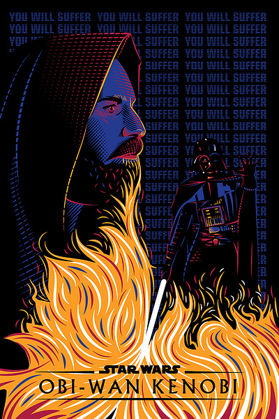 Obi-Wan Kenobi printdesign