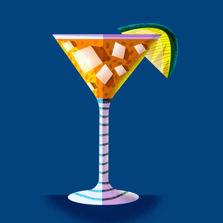 Juice Illustration by Mahnoor Khan on Dribbble