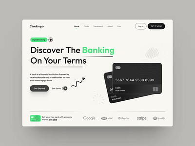 Banking Website Design banking business cash design finance landingpage money ui uiesign uiuxdesign ux webdesign website