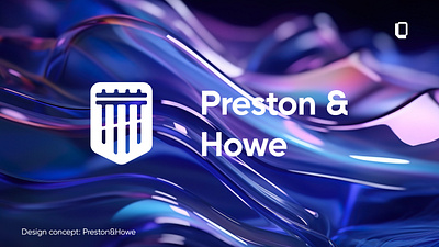 Preston and howe logo design - for sale branding design graphic design logo vector