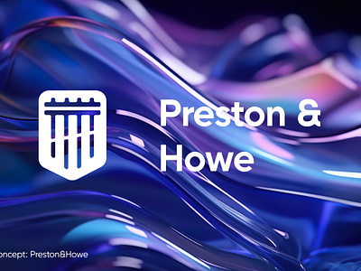 Preston and howe logo design - for sale branding design graphic design logo vector