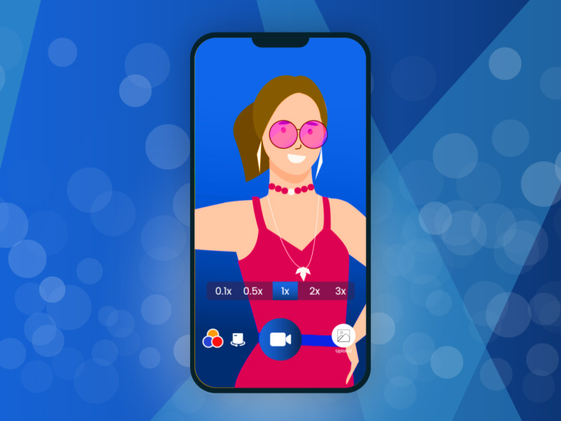 Social Media Post 2d animation adobe after effects animation character design dress facebook filters illustration illustrator infographics instagram mobile motion design motion graphics snapchat social media twitter upload