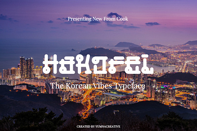 Hakorel - Korean Font blog books branding brush font fresh illustration korean font logo magazine modern monoline new travel typeface typography unique vacation vintage web