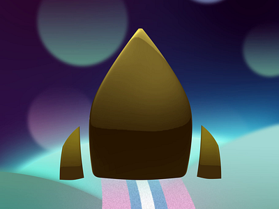 Space adventure 2d alien animation espace fusée planet rocket space