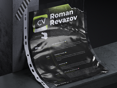 CV Designer cv graphic design job pdf resume