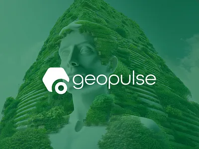 Geopulse adobe brand identity branding circle design energy logo grafikolabs graphic design green logo hexagon icon illustration logo logo design minimal logo minimalistic plant logo simple icon simple logo wordmark logo