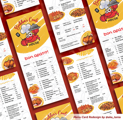 Menu Card Design Revamp graphic design graphicdesignforrestaurant