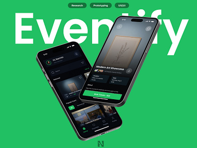 Eventify | Home and Event Page design detail event event page figma home home page illustration photoshop ui user experience user interface ux