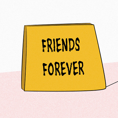 Friends Forever forever friend friends friends forever illustration