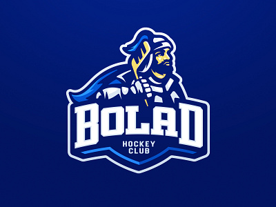 Logo Hockey Club bolad hockey ice hockey kazhakstan logo mackot qazaqstan sport sportbranding sportlogo warrior.