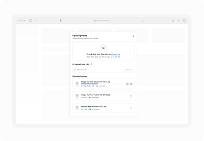 Milliyet & Hurriyet ✧ CMS: Photo Upload Modal cleanui cms contentmanagement dashboarddesign editortools minimaldesign moderndesign newsplatform photoupload productdesign ui uidesign userexperience userinterface ux uxdesign webdesign