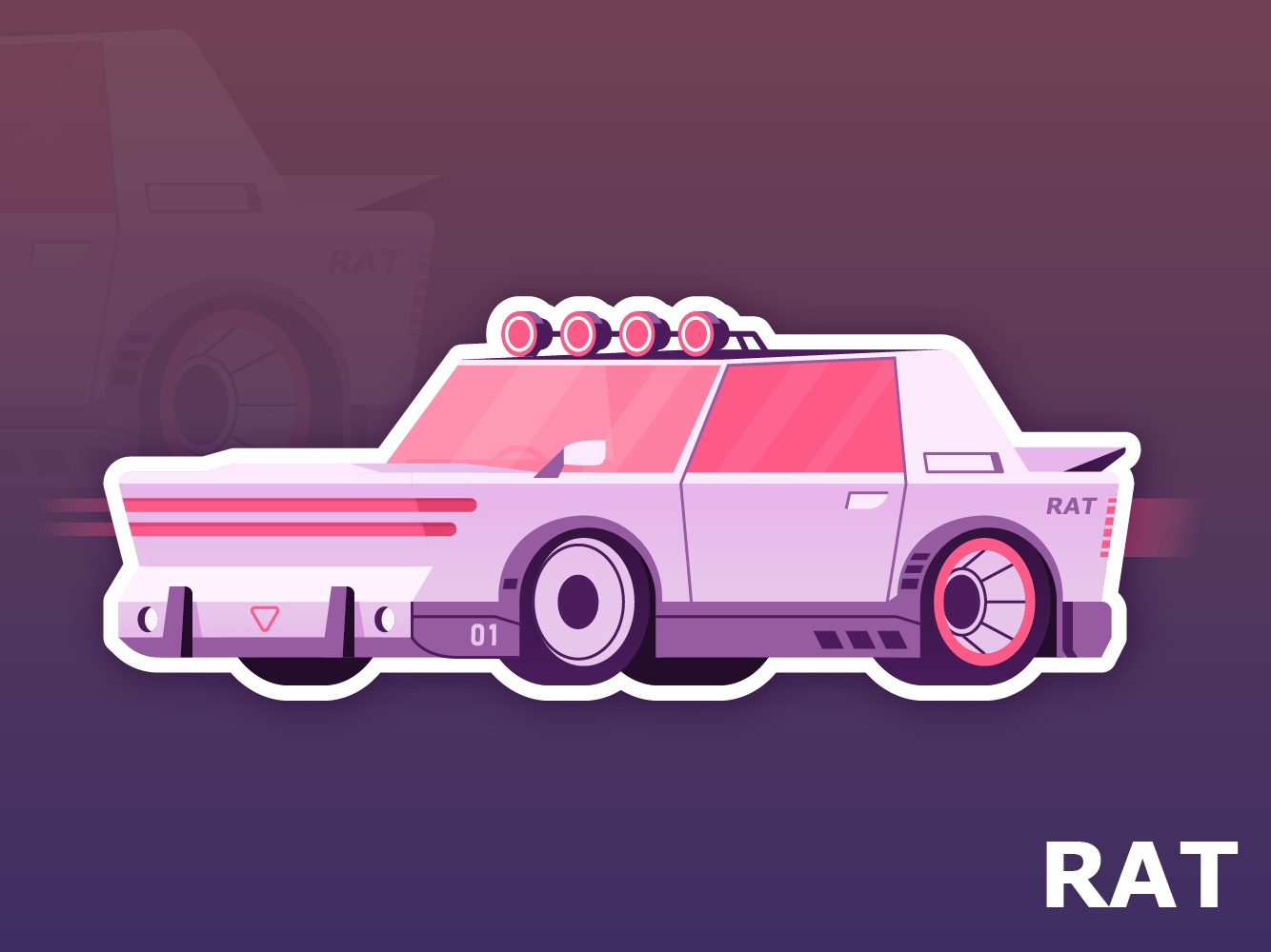 3 cars by Blackout on Dribbble