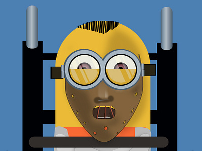 silence - revisited doodle hannibal illustration minions noise shunte88 vector