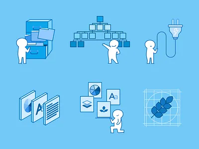 USD Character Visual Story Telling design systems illustration story telling