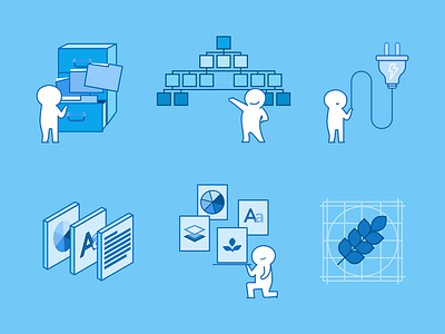 USD Character Visual Story Telling design systems illustration story telling