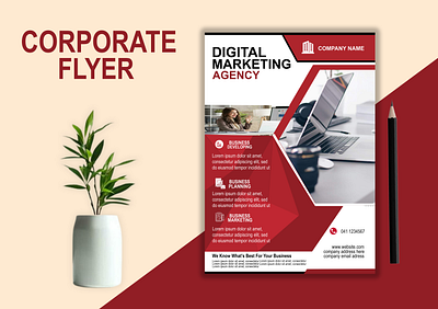 Corporate Flyer animation bifold booklet branding business profile company profile corporate brochure corporate flyer eddm fashion post flyer design graphic design greeting card icon logo lookbook menu card motion graphics post card trifold