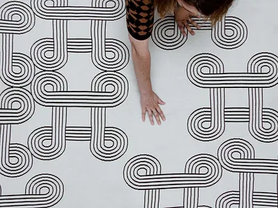 Something Good Throw Design collab art branding design drawing graphic design illustration interior design photography textile design