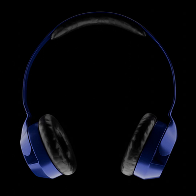 Classic Headphone 3d 3d m 3d modeling animation blender branding motion graphics product design