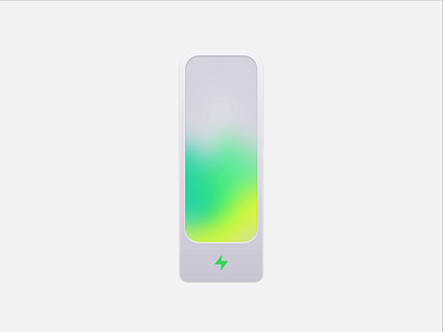 Charging Battery - The Future Feels Electric 3d animation micro interaction prototype ui