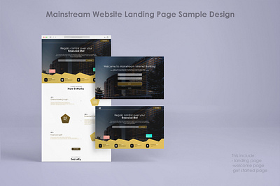 Website Landing Page