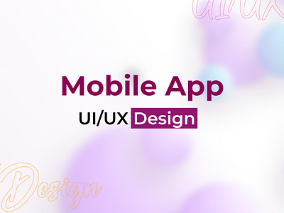 UI/UX Mobile App Design Services by Uzair Tech appdesign creativedesign designservices digitaldesign mobileappdesign prototypedesign ui uiuxdesign userexperience userinterface ux visualdesign