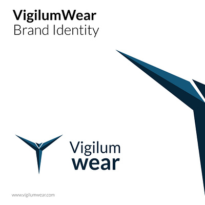 VigilumWear Logo branding graphic design logo phoenix star wearbrand