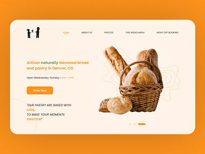 Bakery bakery bread cake figma graphic design sweet ui ux