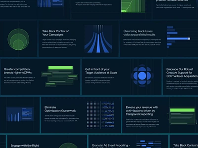 Chartboost-Branding, Web design,3D after affects bento grid boost breathe case study design chartboost figma gradient infographic motion design studiomore studionmore