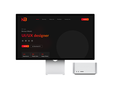 NB UI/UX designer WEBSITE Portfolio portoflio ui ui design ux ux design website websiteportfolio