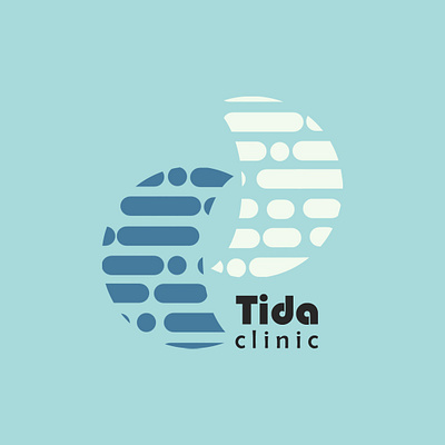 Veterinary Clinic "TIDA" branding graphic design logo