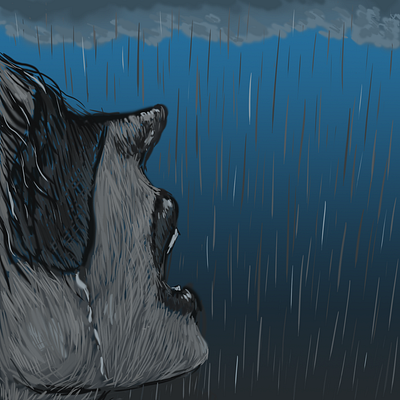 Rainy Day art design digital art illustration