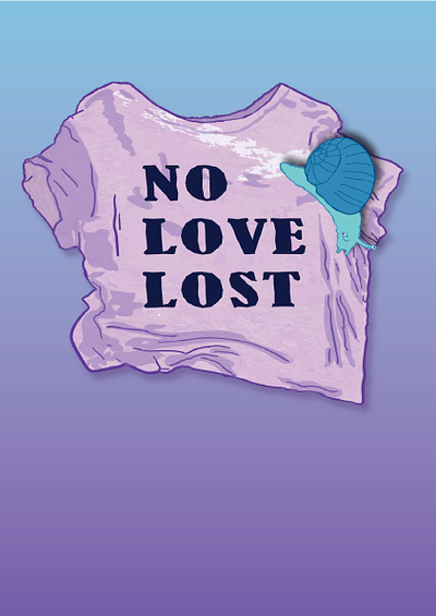 No Love Lost Zine Cover and Title Page adobe illustrator cover design digital art digital illustration graphic design graphic illustration literary design poetry compilation poetry zine print deisgn title page design zine