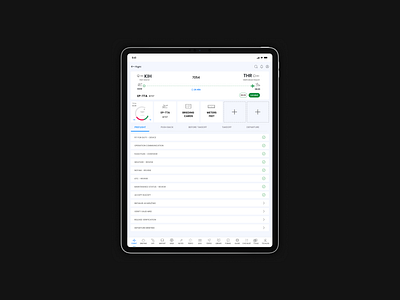 Flights Planing branding ui