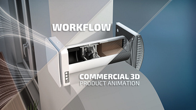 Commercial 3D PRODUCT ANIMATION (Workflow) air flow air quality business comfort commercial filtering filters fresh air health ventilation