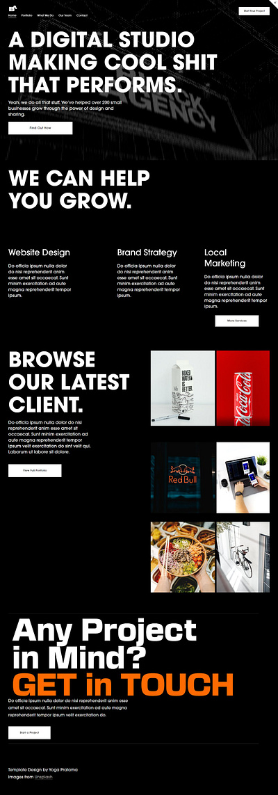 Black Agency Squarespace 7.1 agency template black agency squarespace 7.1 black and white pattern css html landing page landing page template minimalist squarespace 71 squarespace template squarespacedesigner theme user interfaces webdesign wix