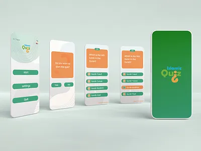 Quiz Mobile App UI app modern design app ui app ux design minimal ui mobile app quiz quiz app quiz ui quiz ux ui ux web web design