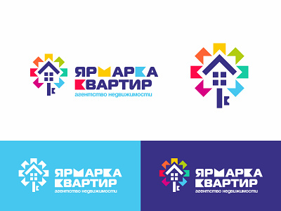 Apartment fair apartment fair build design flag home key logo property realestate