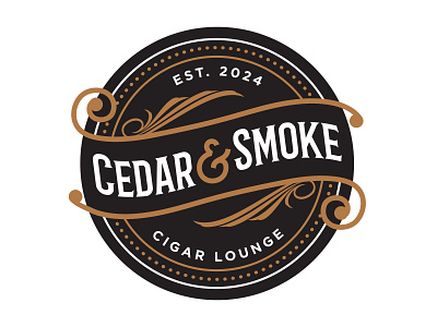 Logo Design: Cigar Lounge branding cigar design graphic design hamburg solutions illustration logo vector
