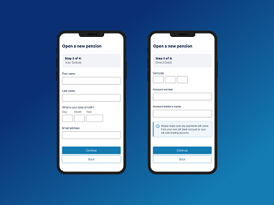 Mobile forms forms mobile app product design ui design ux design visual design