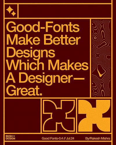 Fonts & Designers - Poster Design branding creative design graphic design illustration post poster typography vector