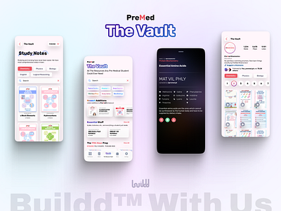 The Vault™️ Project agency app app design bento branding creative design edtech figma graphic design inspiration logo marketing ui uiux ux web design