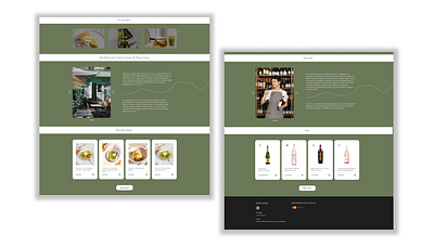 Landing Page for Restaurant figma food landing page restaurant typography ui ux